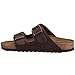 Birkenstock Men's Mules Sandals, Dark Brown, 8 Narrow