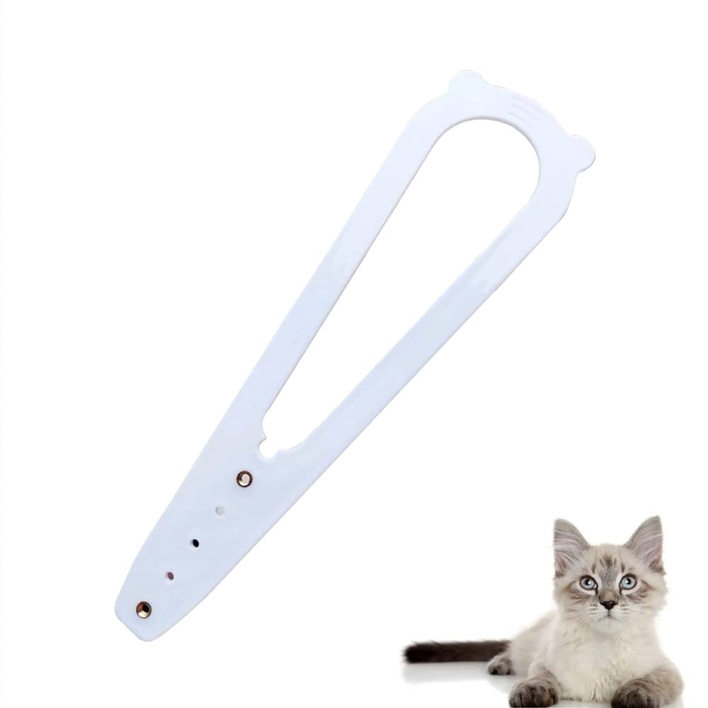 Cat Door Holder Latch Pet Door Latch Interior Cat Door Cat Door Buddy and Baby Gate Latch for Pet Dog Cat White