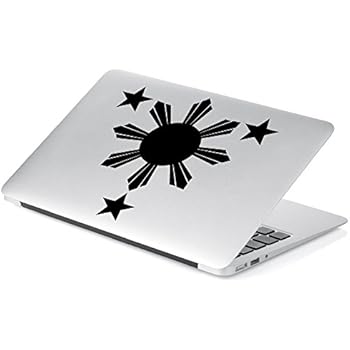 Amazon.com: Philippines Flag 1 Sun and 3 Stars Logo
