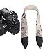 TARION Camera Shoulder Neck Soft Vintage Jacquard Weave Strap Belt for SLR DSLR Mirrorless Digital Cameras Nikon Canon Sony Pentax B Style