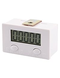 Yeeco dígitos hacia adelante LCD Digital   Contador digital Panel calibre a prueba de golpes electrónico contador de Punch totalizer acumulador probador