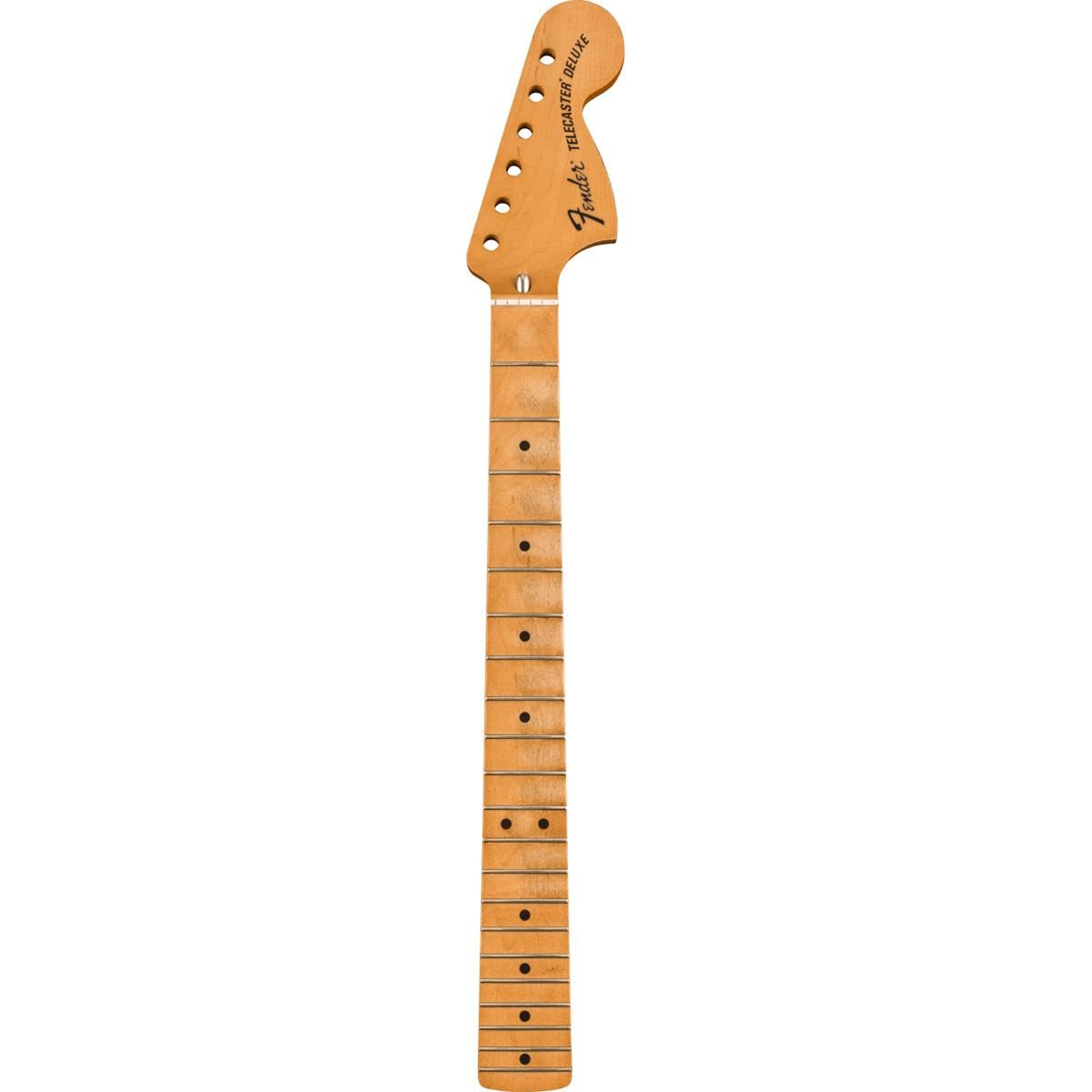 Fender Neck, Road Worn® '70's Telecaster® Deluxe Neck, 21 Medium Jumbo Frets, Maple, "C" Shape