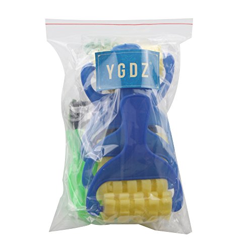 YGDZ Kids Paint Brushes, 12 Pack Washable Painting Brushes for Toddlers Kids Early Learning Toys Foam Roller Sponge Arts Crafts Gift