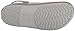 Crocs unisex adult Men's and Women's Crocband Clog, Light Grey/Navy, 12 Women 10 Men US