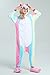 Taiyi Homewear Childrens Unicorn Plush One Piece Onesie Cosplay Animal Costume (12Yrs(height 59