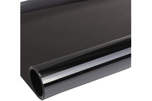 ETOPARS 20 Inch x 10 Feet 25% VLT Black Smoke Car Window Tint Film Privacy Film Vinyl Roll Vehicle Home Office Glass Solar Fi