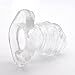 MoonPieee Full Access Tunnel Plug Ribbed Hollow Bütt Plug Ribbing Bütt Pug for Woman Men