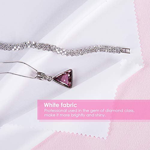 Upgrade Pro Size Polishing Cleaning Cloth for Gold or Silver and Platinum，Jewelry ，Cutlery，Watch | 11" x 14" | Keep Jewelry Clean and Shiny - Thumbnail 5