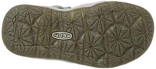 KEEN Baby Moxie Sandal, Silver, 6 M US Toddler