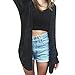 Smart Womens Casual Long Sleeve Knitted Outwear Open-front Pocket Cardigan Coat