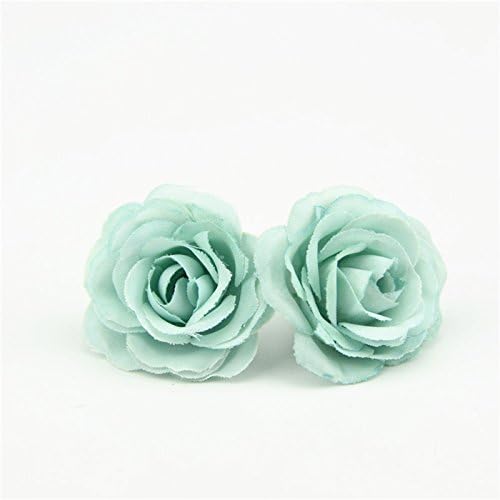 10Pcs 3Cm Mini Rose Cloth Artificial Flower For Wedding Party Home Room Decoration Marriage Shoes Hats Accessories Silk Tiffany