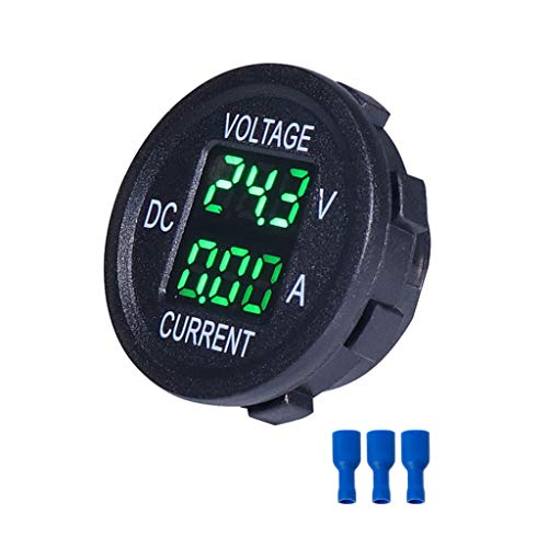 image for Sliversorrtery Universal DC 9V to 48V 10A Digital Voltmeter Ammeter Vo
