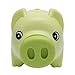 SCASTOE Plastic Piggy Bank Coin Money Cash Collectible Saving Box Pig Toy Kids Gift Hot Green
