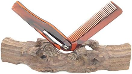 1 piece Hair Beauty Folding Moustache & Beard Comb Hairbrush Beauty Tools for Men Women Customized Logo Available L-TH026