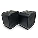 Bluetooth Speaker Set: True Wireless Twin Portable TWS Mini Stereo Pair Speakers Mic Outdoor Dual Big Bass Microphone FM SD TF Card iPhone Android Samsung Galaxy Nexus Laptops MAC PC Tablets Echo