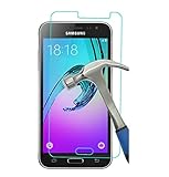 Galaxy J3, Galaxy J3V Screen Protector, Asmart 9H Hardness Tempered Glass Screen Protector for Samsung Galaxy J3 / J3V, Galaxy Sol / Sky, Galaxy Amp Prime, Galaxy Express Prime, Bubble-Free (Clear)