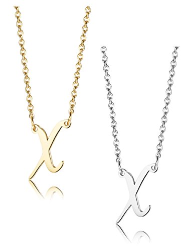 ORAZIO 2Pcs Stainless Steel Womens 