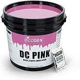 Ecotex&reg; DC Pink Dual Cure Photo Emulsion - Screen Printing Emulsion, 1 Qt | Photo Emulsion For Silk Screens And Fabric - Works With Plastisol And Water Based Ink, Diazo Included, Made In The USA, 1 Qt