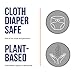 Motherlove Diaper Balm (1 oz) Organic Herbal Diaper Rash Cream—Cloth Safe, Zinc Oxide- Petroleum-Free—Ideal diaper Bag Size
