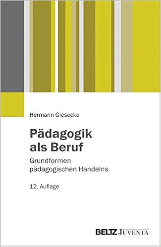 Padagogik Als Beruf Grundformen Padagogischen Handelns Juventa Paperback Amazon De Giesecke Hermann Bucher