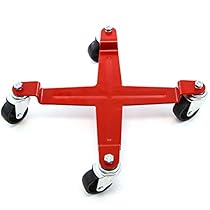 Heavy Duty 5 Gallon Drum Bucket Dolly Dollies Steel Frame Easy Push Roll Swivel Casters