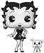 Funko Pop & Buddy: Betty Boop - Betty with Pudgy Black and White Entertainment Earth Exclusive Vinyl Figure (Bundled with Pop Box Protector Case)