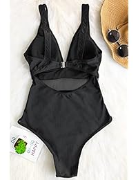 CUPSHE traje de baño de una pieza de malla sexy para dama