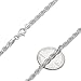 The Bling Factory 2mm-7mm Solid .925 Sterling Silver Diamond-Cut Twisted Rope Chain Necklace or Bracelet 7-30