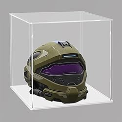LANSCOERY Clear Acrylic Display Case, Assemble Cube