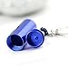 maycom Creative New NOS Mini Nitrous Oxide Bottle Keyring Key Chain Ring Keyfob Stash Pill Box Storage Turbo Keychain (Blue 6cm Height)