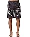 Ed Hardy Men's Panther Lounge Shorts - Black Rock Desert - Large