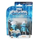 The Smurfs, Movie Figure 2 Pack, Baker & Greedy, 2.5 Inches by Jakks Pacific