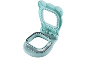 Sandwich Cutter and Sealer, Uncrustable Sandwich Maker for Making Lunchtime Easier,Square Sandwich Uncrustable Cutter for Bre