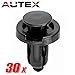 PartsSquare 30pcs Bumper Fender Grill Protector Clips Retainer Fastener Replacement for Acura MDX RL TL
