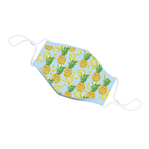 Wendeyipi Face Bandanas with Cute Cloth Covering Breathable for Kids 5PCS Washable Reusable Face Children\'s Covering