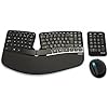 Microsoft-Sculpt-Ergonomic-Desktop-Keyboard-Mouse-and-Numeric-Pad-Set-UK-Layout-Black Microsoft L5V-00006 Sculpt Ergonomic Desktop Keyboard, Mouse and Numeric Pad Set, UK Layout - Black