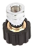 Forney 75106 Pressure Washer Accessories, Female Screw Coupling, M22F to 1/4-Inch Female NPT