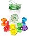 Jumbo Nuts and Bolts For Toddlers - Fine Motor Skills Rainbow Matching Game Montessori Toys For 1 2 3 Year Old Boys and Girls | 12 pc Occupational Therapy Educational Toys with Toy Storage + eBook
