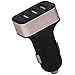 Car Charger,Qisan Cigarette Lighter 3 USB Port 3.4A 17W Output Car Charger for Smart Devices