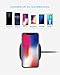 QI Wireless Charger for iPhone x/iPhone 8/iPhone 8 Plus, Qi Certified Ekoson Wireless Charging Pad with Anti-Slip Fabric Base for Samsung Galaxy S9 / S9+, Note 8 / S8