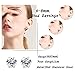 Finrezio 8 Pairs Stainless Steel Stud Earrings for Men Women Round CZ 4-6 Prongs Earrings Set, 4MM