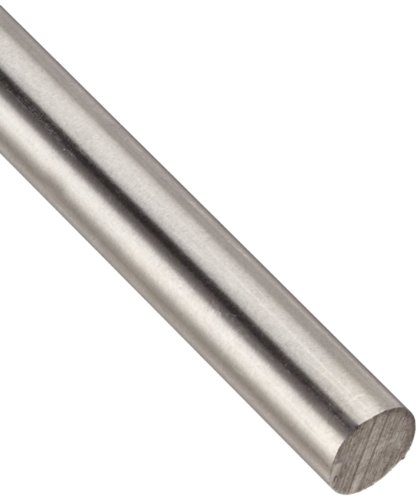 303 Stainless Steel Round Rod, Unpolished (Mill) Finish, Annealed, ASTM A582, 0.375