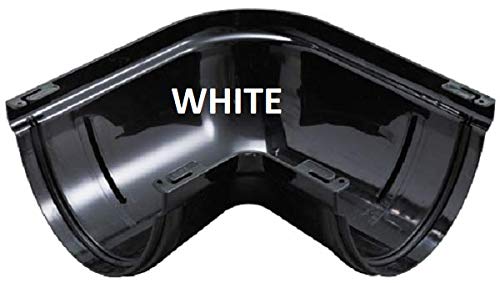 Marley RAJ1W White Deepflow 150mm Gutter 90 Degree Angle