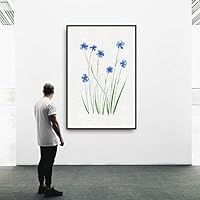 Framed Canvas Wall Art Beautiful Leaves Canvas Prints Home Artwork Decoration for Living Room,Bedroom - 16x24 inches