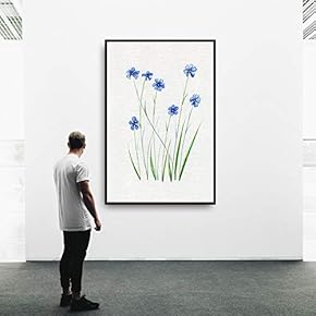 signwin Framed Canvas Wall Art Beautiful Leaves Canvas...