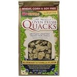 K9 Granola Factory All Natural Oven Fresh Quacks Dog Treats (Blueberry and Vanilla)