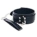 Black Collar Leash with Chain - Bondage Sex Product for Kink Play