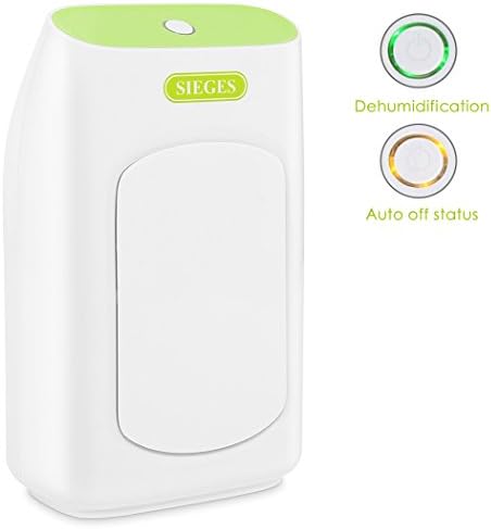 Dehumidifier, 700ml Small Electric Dehumidifier Portable Mini Air Dehumidifier Auto Quiet 24oz Capacity up to 220 sq ft Anti Overflow Dehumidifier for Home Kitchen Bathroom Closet RV Cloakroom Bedroom
