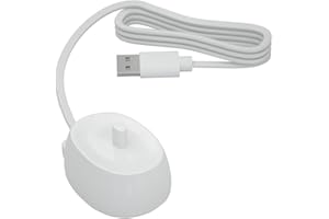 HYGAMOCC USB Electric Toothbrush Charger for Braun Oral-b, Replacement USB 3757 Charger for Oral-B Electric Toothbrush, Waterproof Inductive Charging Base Portable for Travel