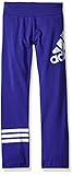 adidas Little Girls' Active Workout Pant, Collegiate Purple Adidas, 6X